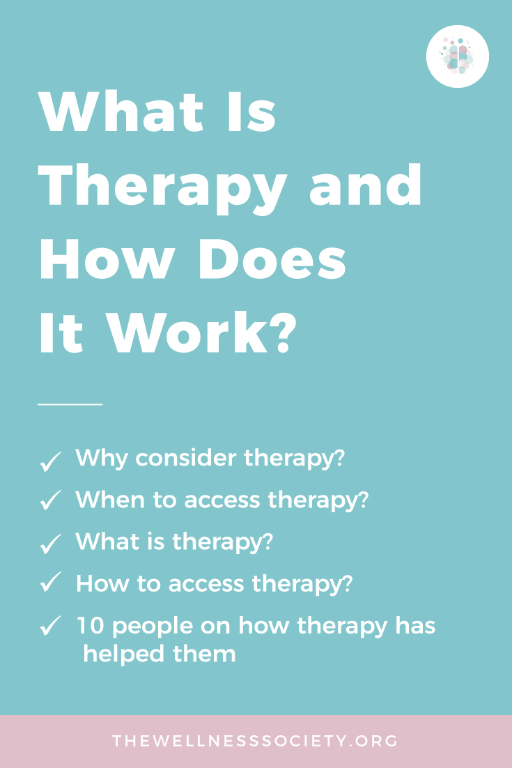 What Is Therapy and How Does It Work?