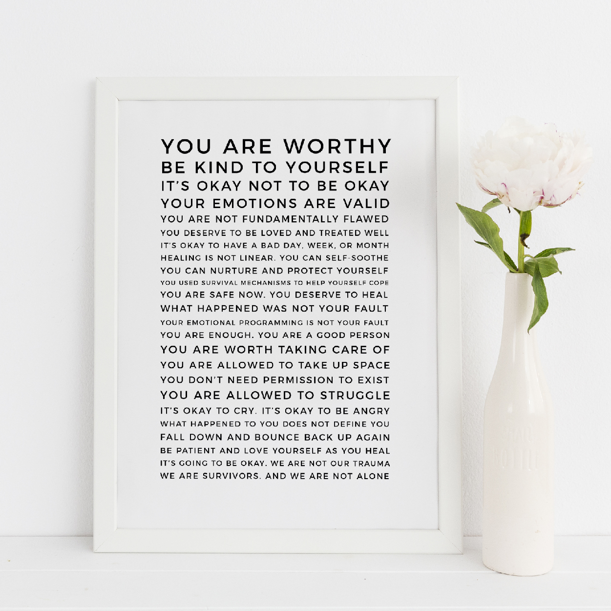 the survivor's manifesto