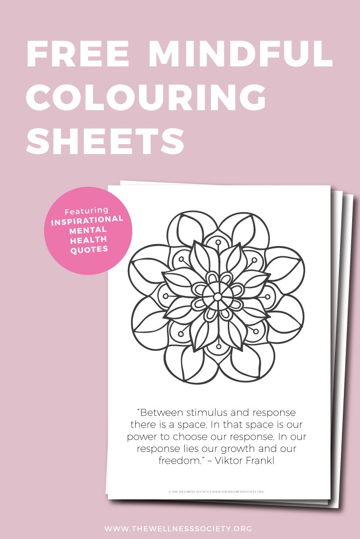 mindfulness coloring pages