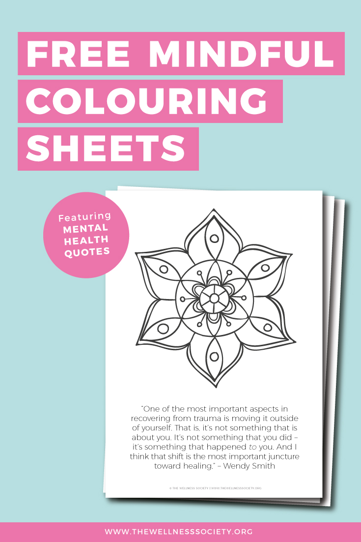 mindfulness coloring pages