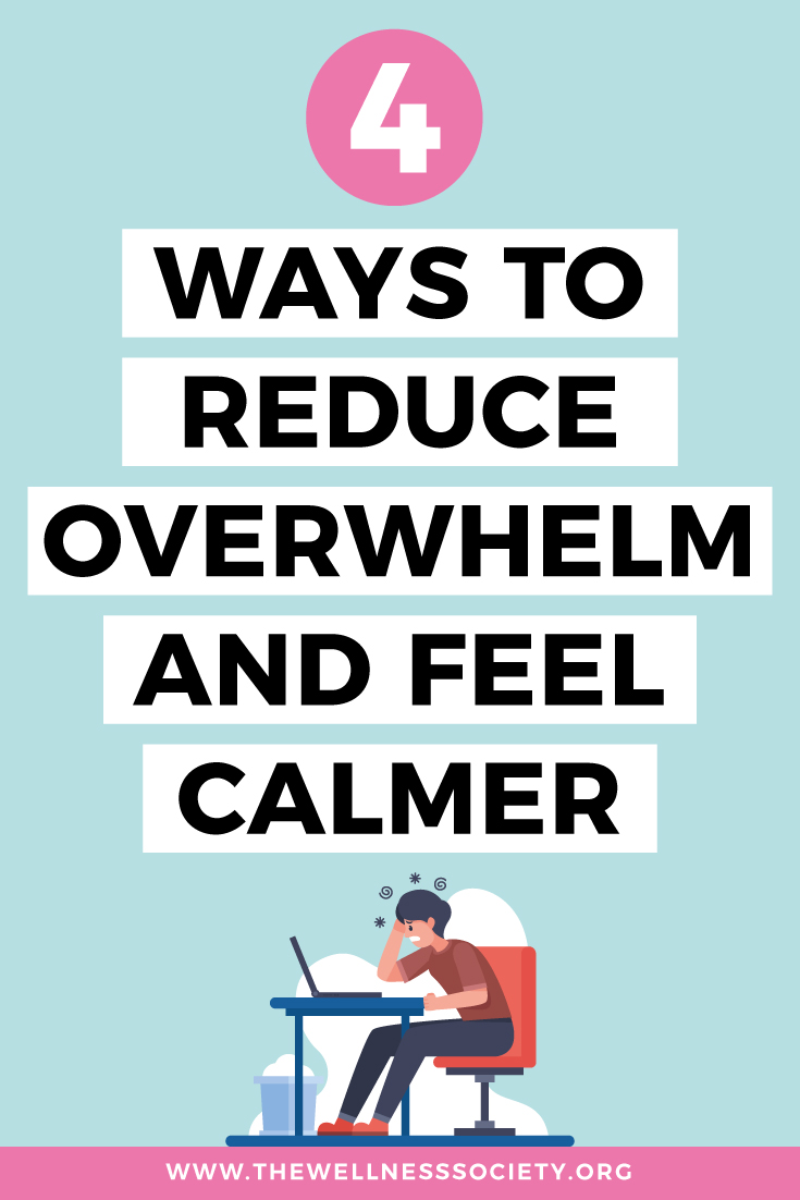 how to stop feeling overwhelmed