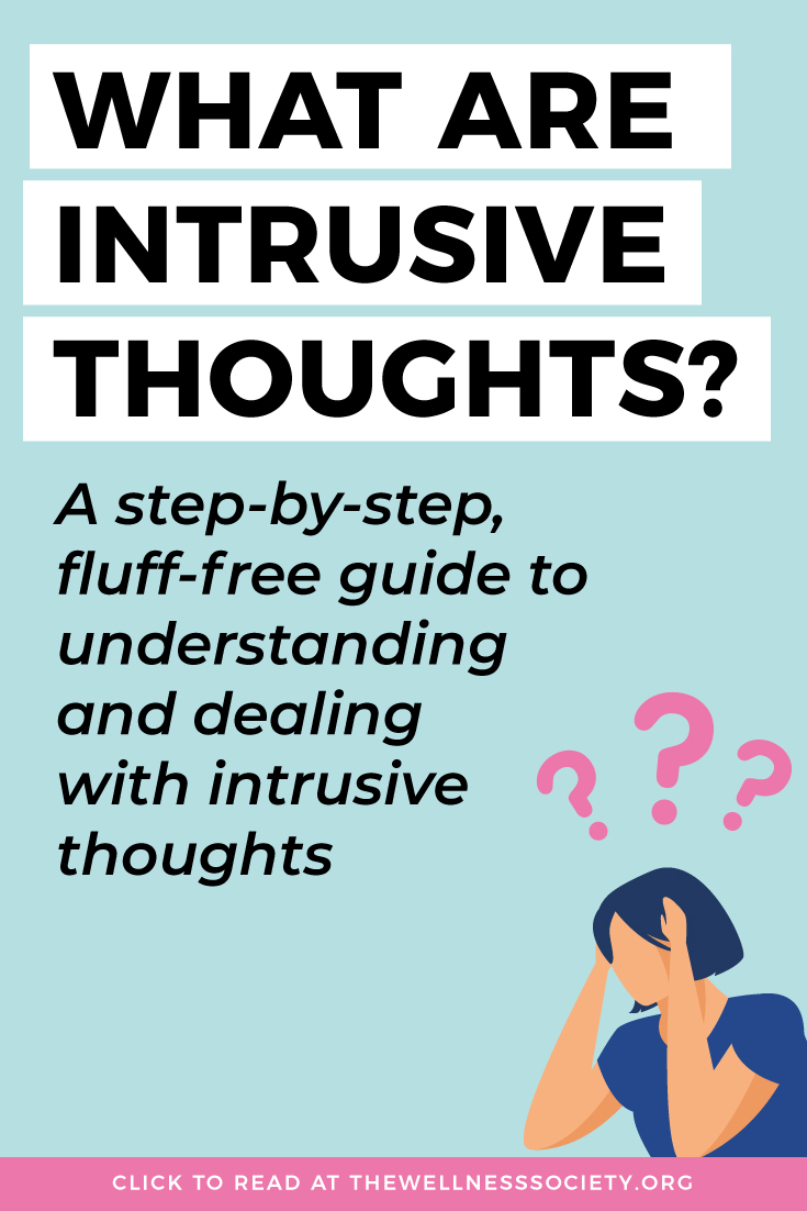 disturbing thoughts intrusive thoughts examples