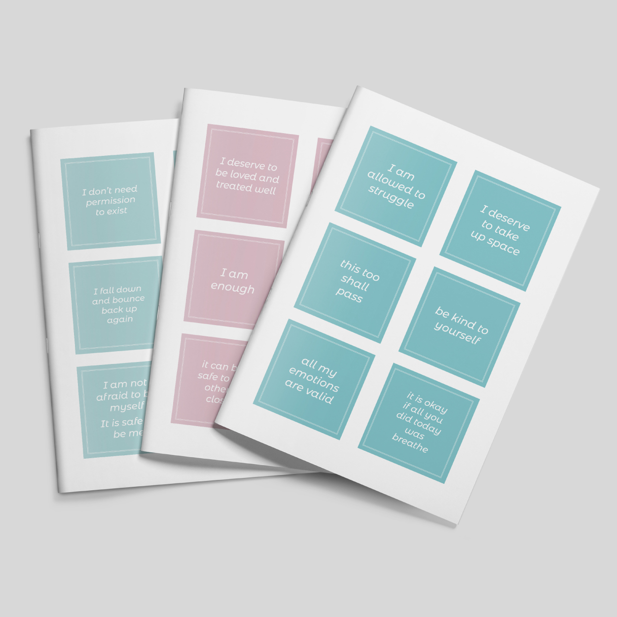 Free printable affirmation cards pdf 