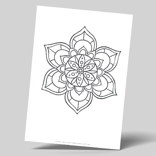 mandala coloring sheets