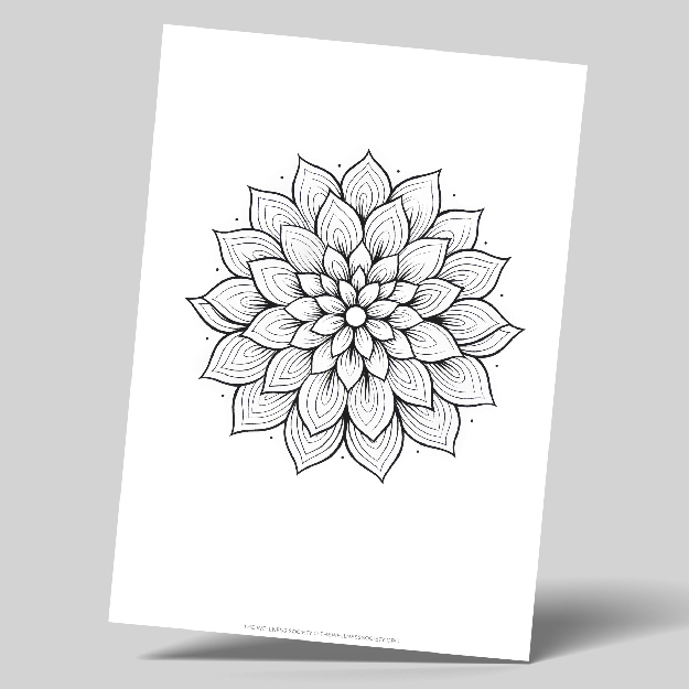 mandala coloring sheets