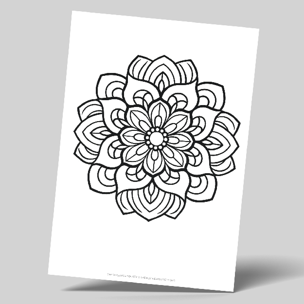 mandala coloring sheets