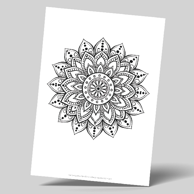 mandala coloring sheets