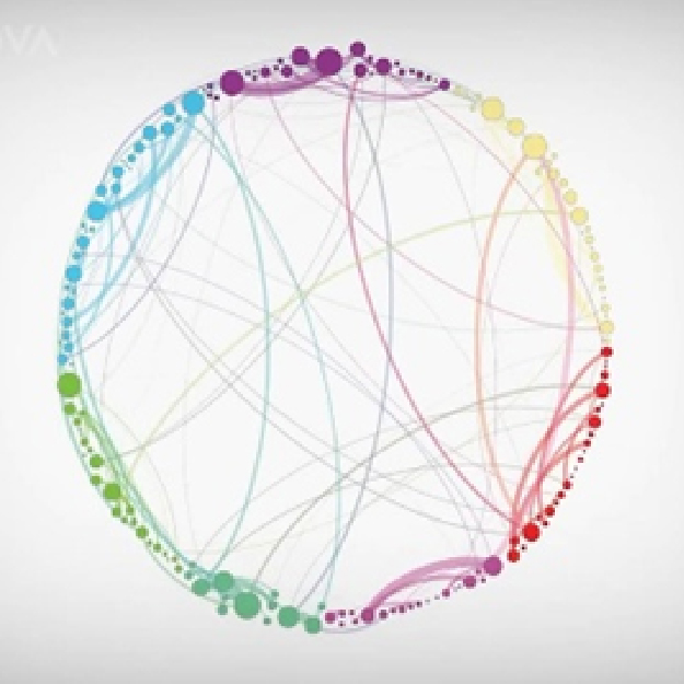 Mathematical model of normal brain activity