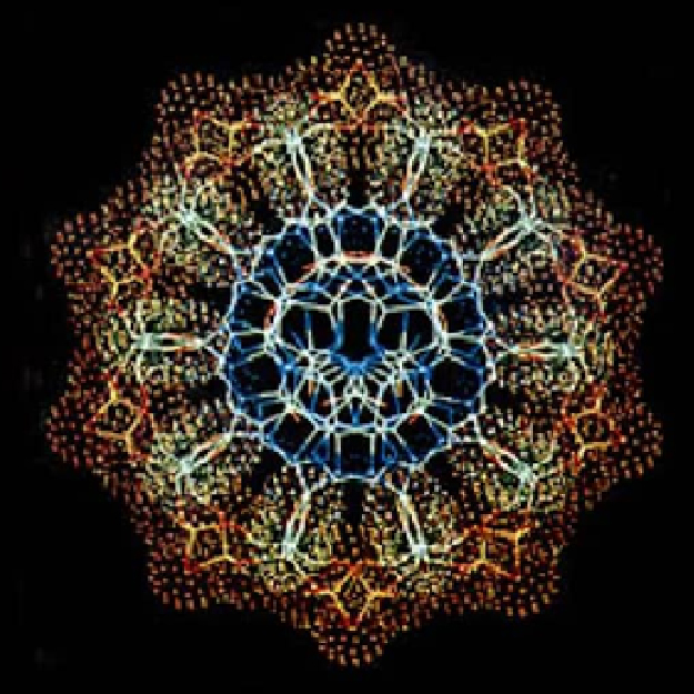 Mandala pattern in DNA